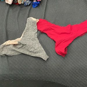 PINK thongs size M